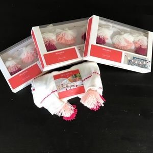 SOLD Opal House Garlands , Matching Throw Blanket